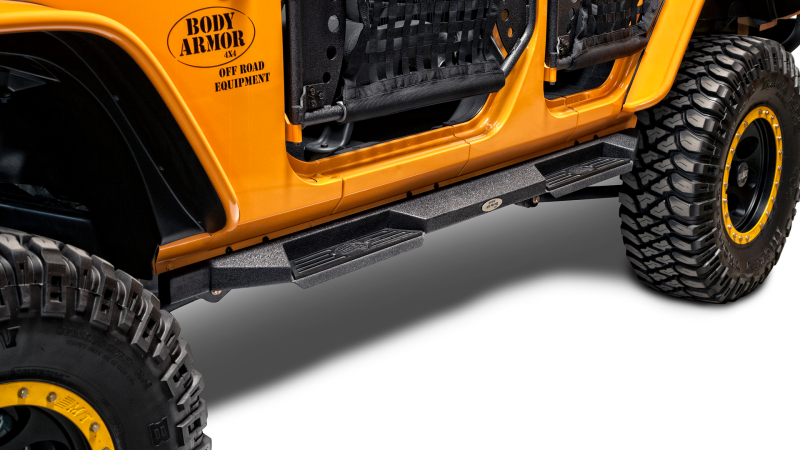 Body Armor 4x4 07-18 Jeep Wrangler JK 4 Door Rocksteps Side Steps JK-4123 JK-4123 User 1