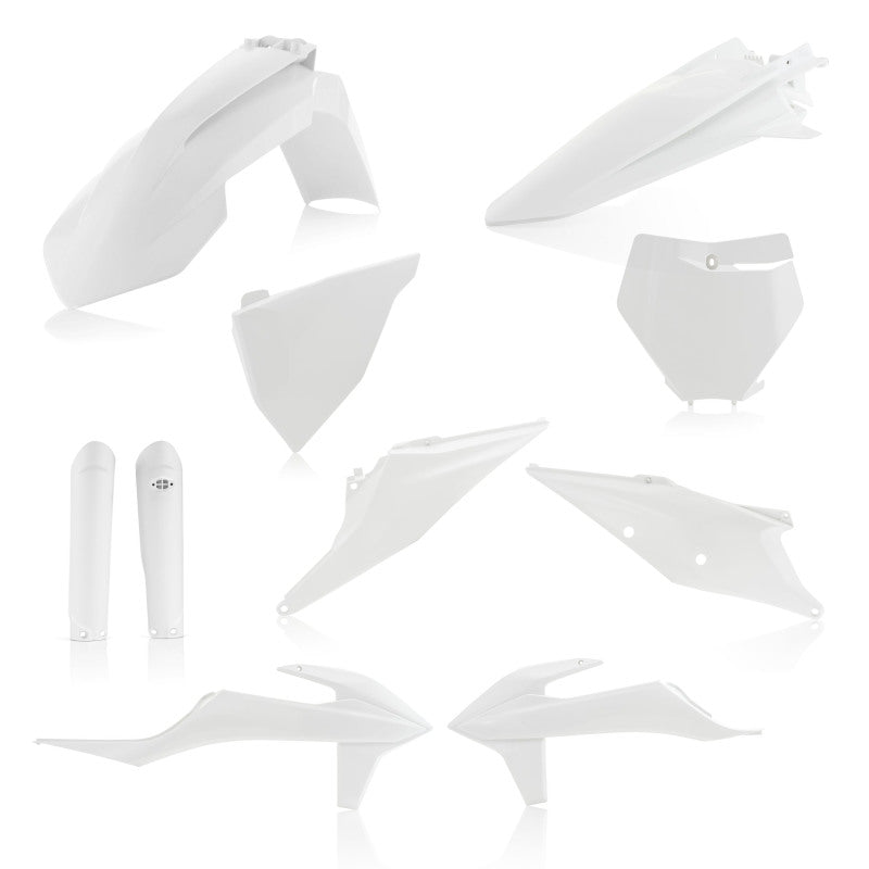 Acerbis 19-22 KTM 125-450 SX/ SX-F/ XC-F/ XC/ XC-tpi Full Plastic Kit - White 2726490002 2726490002 Photo - Primary