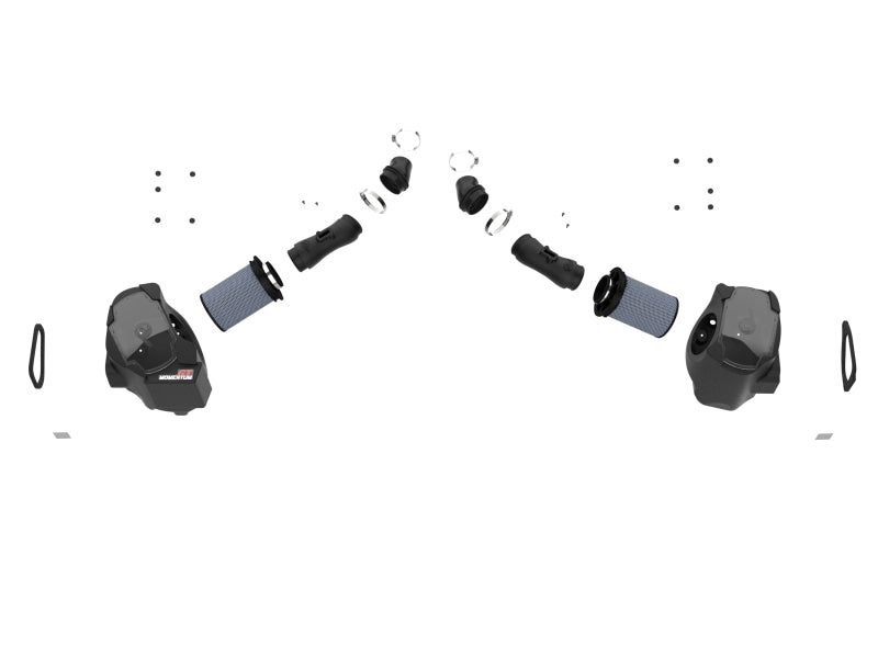 aFe 24-25 Lexus GX550 V6-3.4L Momentum GT Cold Air Intake System w/ Pro 5R Filters 50-70124R 50-70124R Photo - Unmounted