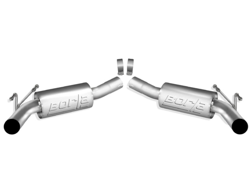 Borla 2010 Camaro 6.2L ATAK Exhaust System w/o Tips works With Factory Ground Effects Package (rear 11794 11794 Photo - Primary