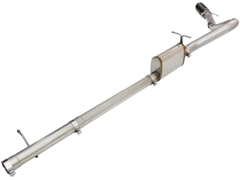 aFe Cat-Back Stainless Steel Exhaust System Black - Ford Trucks 99-04 49-43076-B Photo - Unmounted