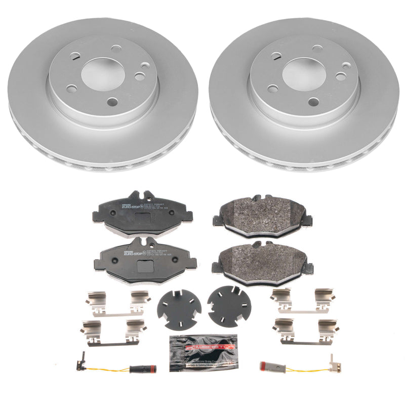Power Stop 03-05 Mercedes-Benz E320 Front Euro-Stop Brake Kit ESK5325A ESK5325A Photo - Primary