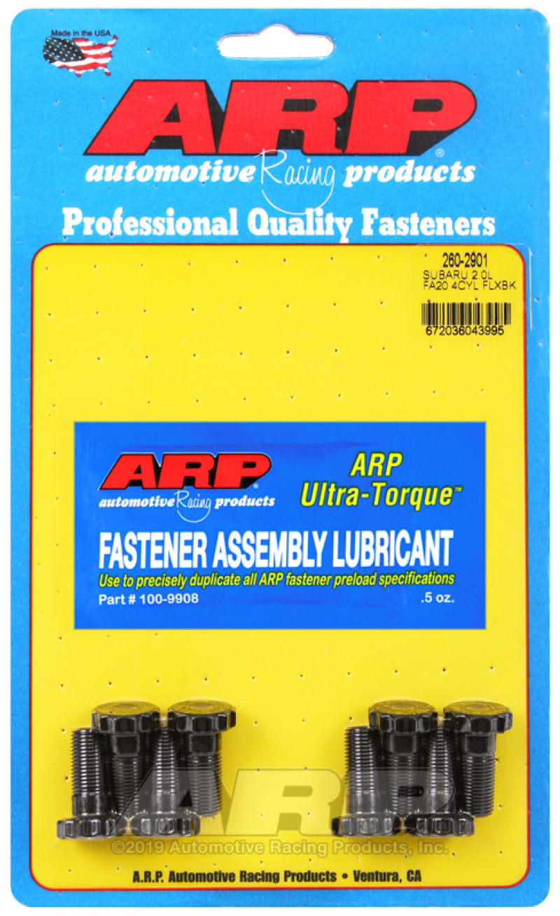 ARP Pro Series Flexplate Bolt Kit - Subaru 2.0L (FA20) Engine 260-2901 Photo - Primary