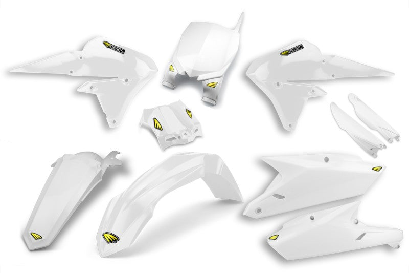 Cycra 14-18 Yamaha YZ250F-450F Powerflow Body Kit White 1CYC-9312-42 1CYC-9312-42 Photo - Primary