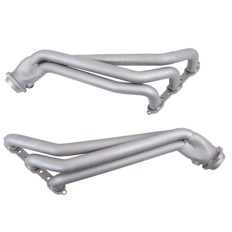 BBK 05-10 Dodge Challenger V6 Long Tube Exhaust Headers And Y Pipe And Converters - 1-5/8 Chrome 4055 4055 Photo - out of package