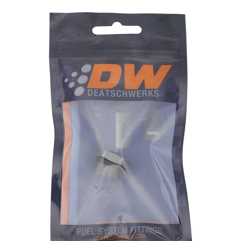 DeatschWerks 8AN ORB Male Plug Fitting with 1/8in NPT Gauge Port - Anodized DW Titanium 6-02-0731 6-02-0731 Photo - lifestyle view