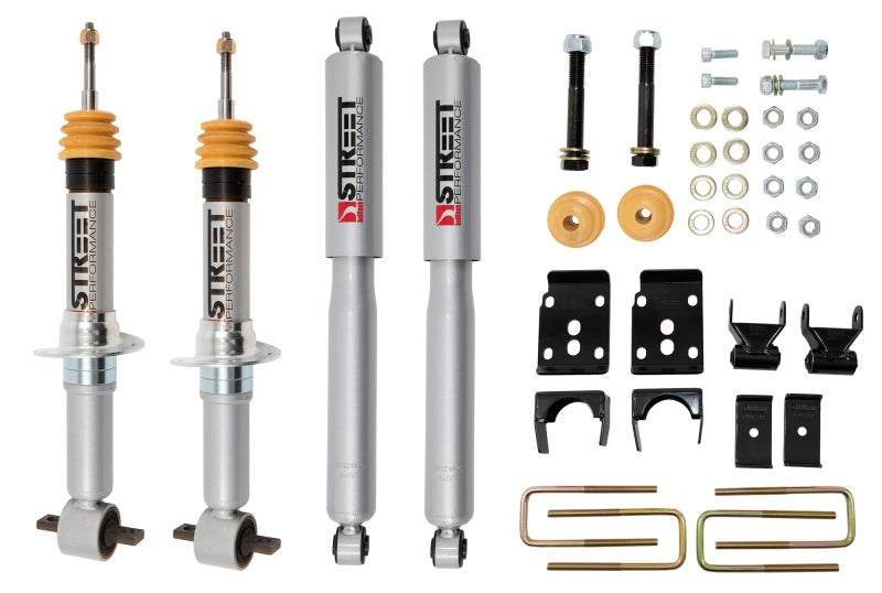 Belltech 2015+ Ford F-150 1-3in Front 5in Rear Lower Kit with SP Shocks 1000SP Photo - Primary
