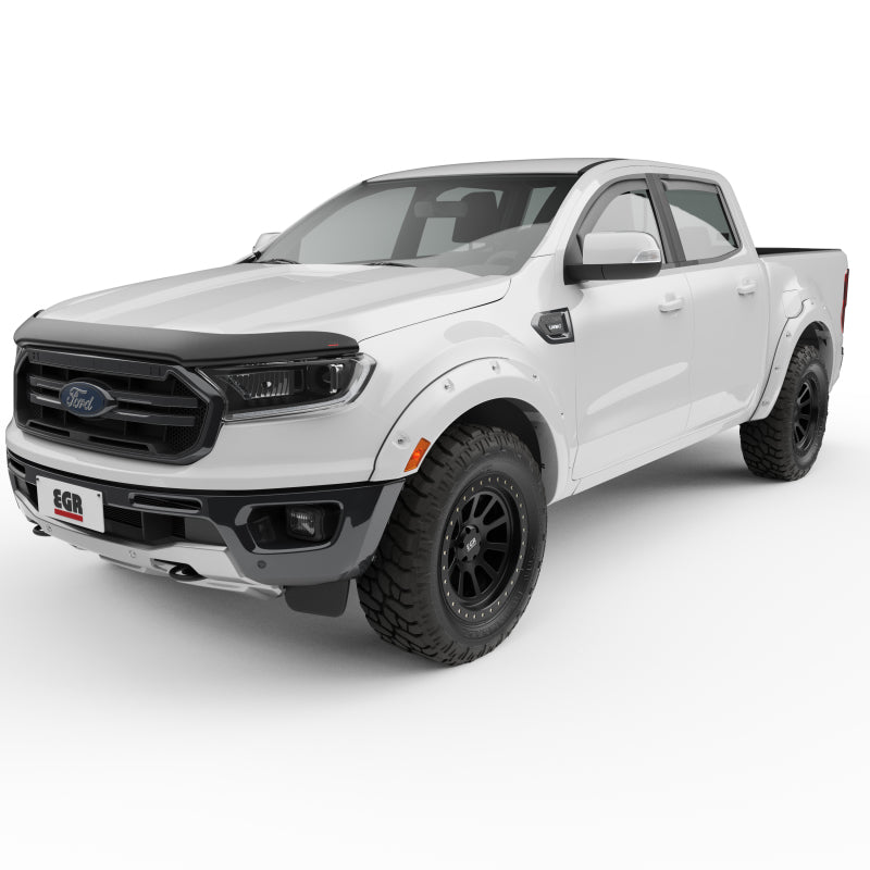 EGR 19-22 Ford Ranger Painted To Code Oxford Traditional Bolt-On Look Fender Flares White Set Of 4 793554-YZ 793554-YZ Photo - Primary