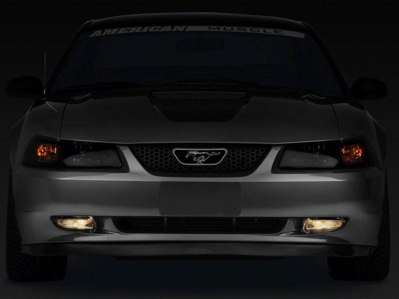 Raxiom 99-04 Ford Mustang Excluding Cobra Fog Lights- Smoked 49139 49139 Photo - Close Up