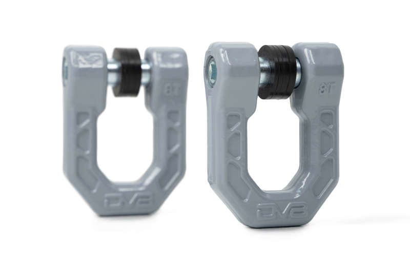 DV8 Offroad Elite Series D-Ring Shackles - Pair (Gray) UNSK-01GR UNSK-01GR Photo - Unmounted