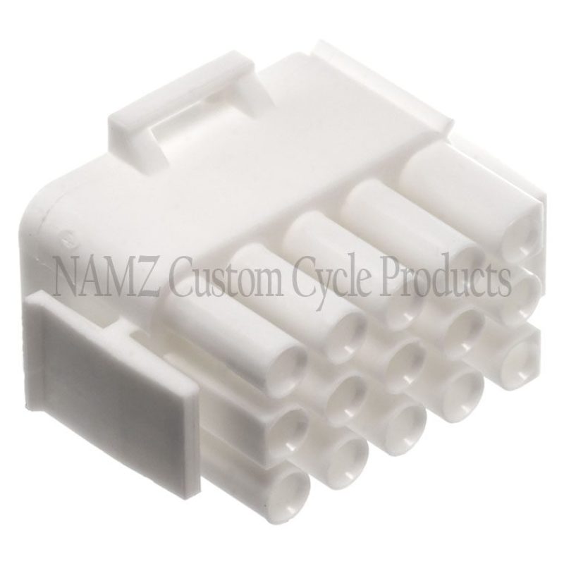 NAMZ AMP Mate-N-Lock 15-Position Female Wire Plug Connector w/Wire & Interface Seals NA-350736-1 NA-350736-1 Photo - Primary