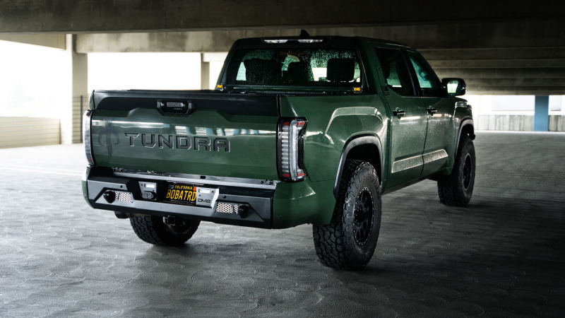 DV8 Offroad 2022-2023 Toyota Tundra MTO Series Rear Bumper RBTT2-04 RBTT2-04 Photo - Unmounted