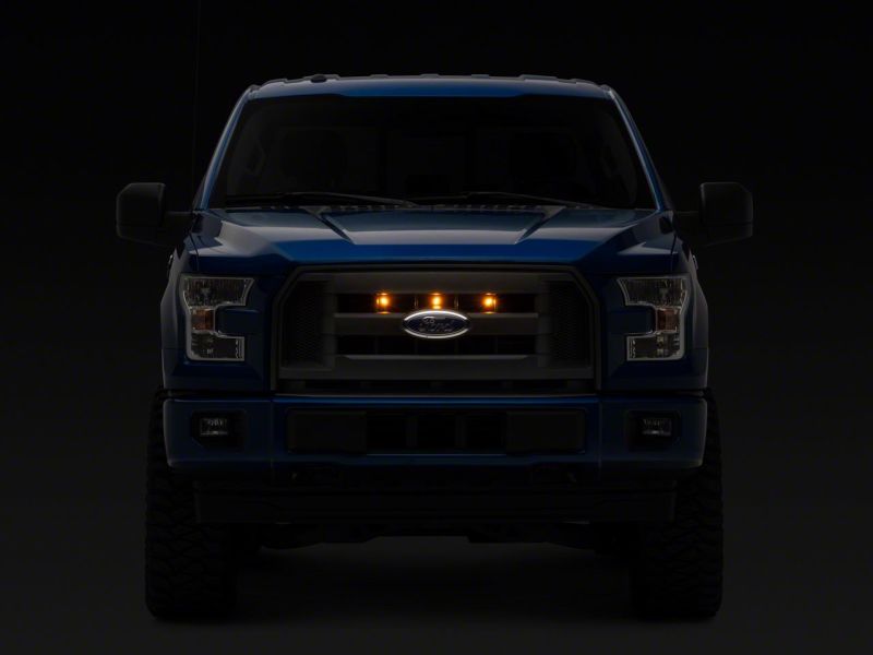 Raxiom 15-17 Ford F-150 Excluding Raptor Axial Series Raptor Style Grille Light Kit T543357 T543357 Photo - Close Up