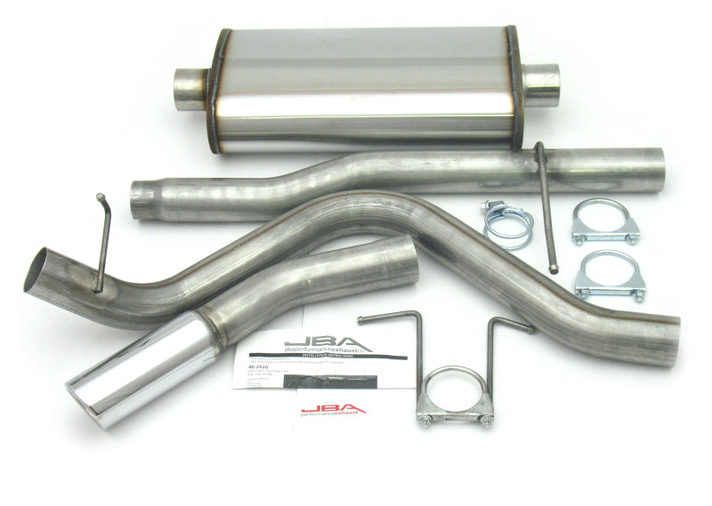 JBA 01-03 Ford F-150 Super Crew 4.6L/5.4L 409SS Pass Side Single Exit Cat-Back Exhaust 40-2520 40-2520 Photo - Primary