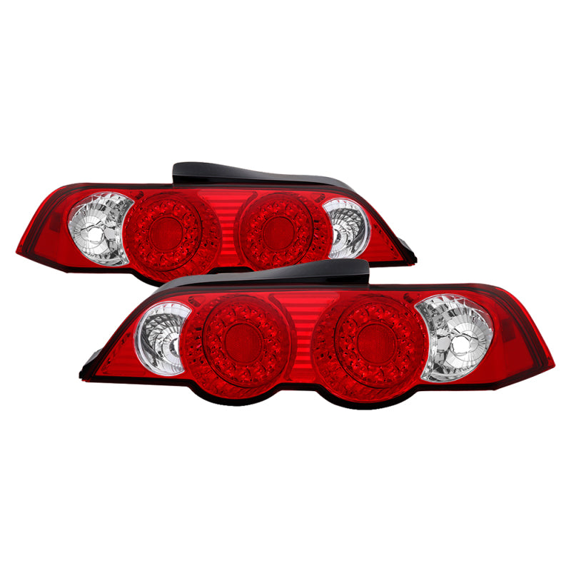 Spyder Acura RSX 02-04 LED Tail Lights Red Clear ALT-YD-ARSX02-LED-RC 5000385 5000385 Photo - Primary