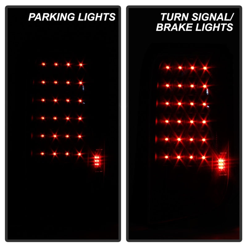 SPYDER Xtune Scion Xb 08-10 LED Tail Lights Black ALT-ON-TSXB08-LED-BK 5013156 5013156 Photo - Unmounted