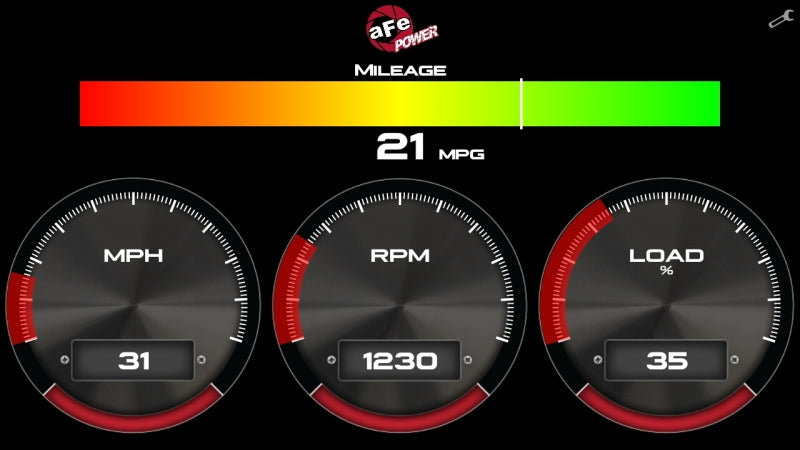 aFe AGD Advanced Gauge Display Monitor 5.5" Screen 77-91001 Photo - Unmounted