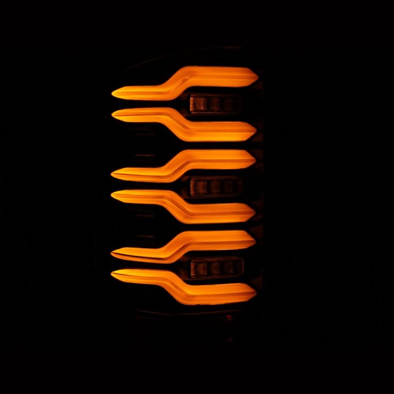 AlphaRex 14-18 GMC Sierra 1500/2500HD/3500HD LUXX-Series LED Tail Lights Alpha-Blk Actv Lgt Seq. Sig 630030 630030 User 4