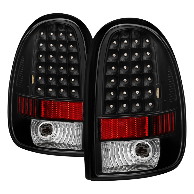 SPYDER Xtune Plymouth Voyager/Grand Voyager 96-00 LED Tail Lights Black ALT-ON-DC96-LED-BK 5012692 5012692 Photo - Primary