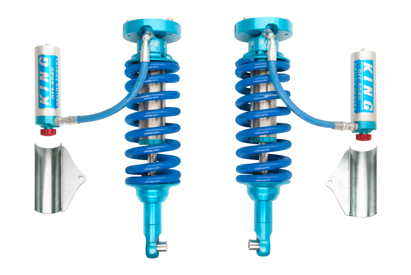 King Shocks 2016+ Nissan Titan XD Front 2.5 Dia Remote Reservoir Coilover w/Adjuster (Pair) 25001-388A 25001-388A Photo - Primary