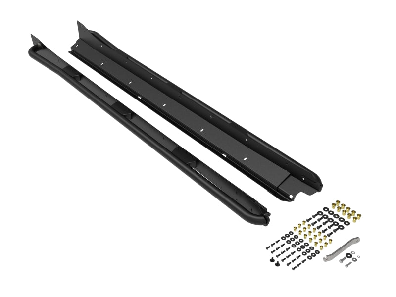 aFe POWER 18-23 Subaru Crosstrek Terra Guard Off-Road Sliders - Black 79-27019 79-27019 Photo - Primary