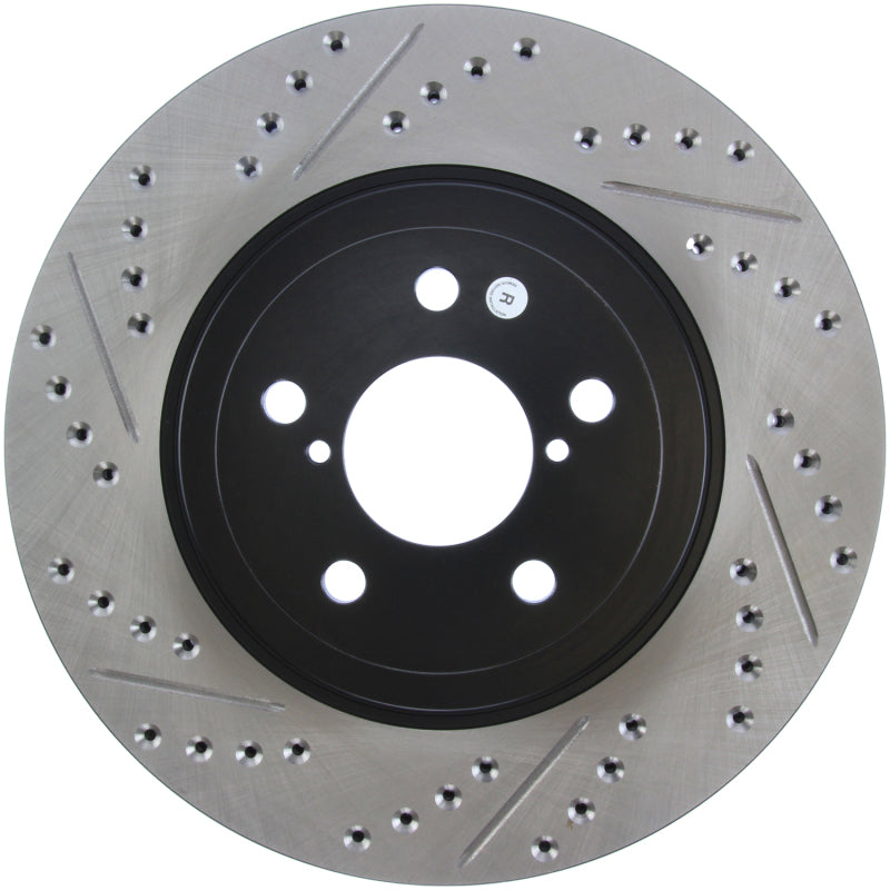 StopTech Sport Drilled/Slotted Brake Rotor; Front Right 127.47021R User 4