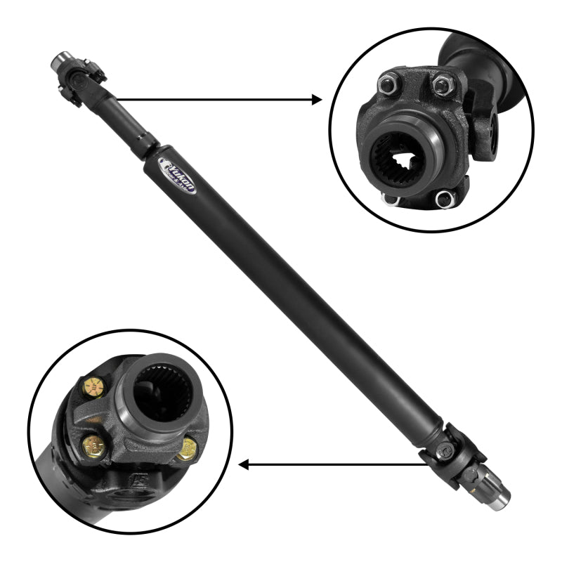 Yukon Gear & Axle Yukon Performance Rear Driveshaft 2018 Jeep JL Sahara 4 Door Auto Selec-Trac YDS040 YDS040 Photo - Primary
