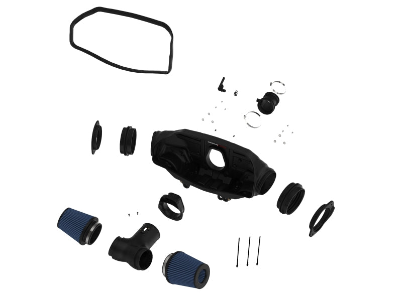 aFe 20-23 Chevy Corvette C8 Magnum FORCE Stage-2 Cold Air Intake w/ Pro 5R Filters 54-13055R 54-13055R Photo - Unmounted