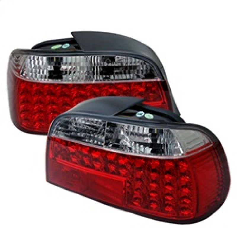 Spyder BMW E38 7-Series 95-01 LED Tail Lights Red Clear ALT-YD-BE3895-LED-RC 5000620 5000620 Photo - Primary