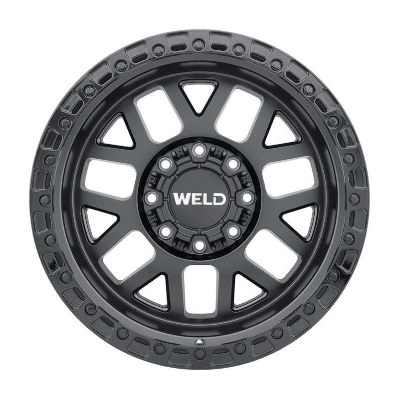 Weld Off-Road W104 20X9 Cinch 6X135 6X139.7 ET00 BS5.00 Satin Black / Gloss Black 106.1 W10409098500 W10409098500 Photo - Primary