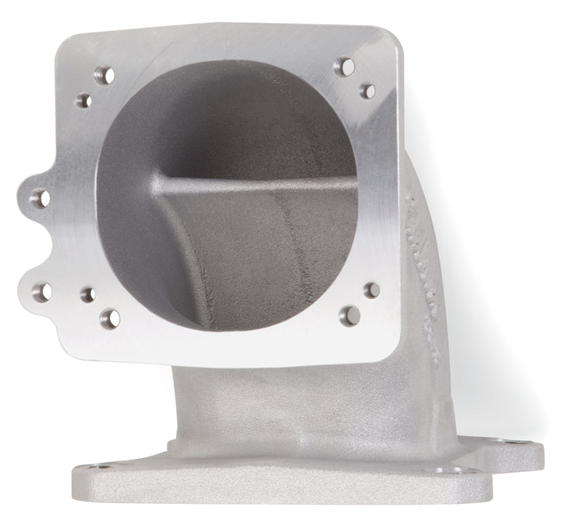 Edelbrock High Flow Intake Elbow, 95mm Throttle Body to Square-Bore Flange; as-c 3849 Photo - Unmounted