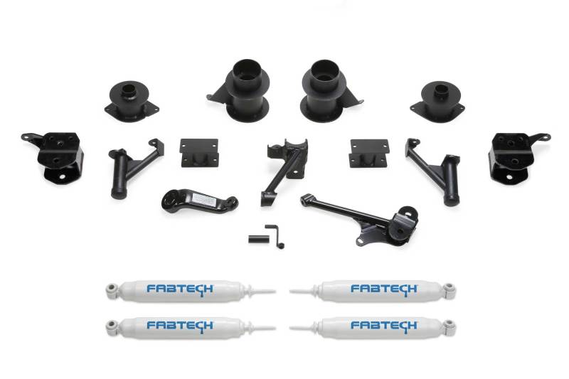 Fabtech 5" Basic System w/Coil Spacers & Performance Shocks K3066 Photo - Primary