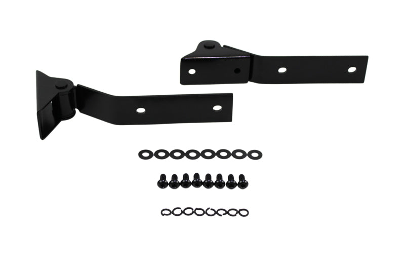 Kentrol 87-95 Jeep Wrangler YJ Tailgate Hinge Pair - Powdercoat Black 50442 50442 Photo - Primary