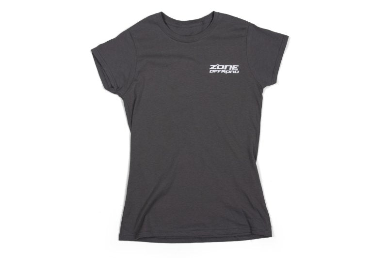 Zone Offroad Charcoal Gray Premium Cotton T-Shirt w/ Zone Offroad Logo - Womens - Small ZONU9163S ZONU9163S Photo - Primary