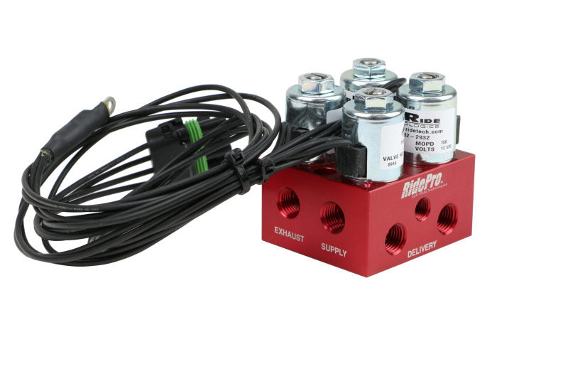 Ridetech RidePro 2-Way Air Valve Assembly Fittings not included 31932501 31932501 User 1