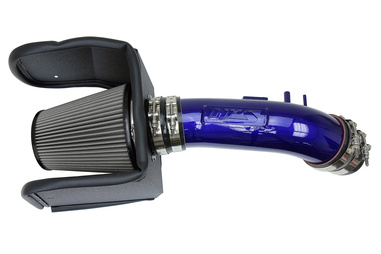 HPS Performance HPS Shortram Air Intake Kit 2008-2020 Toyota Land Cruiser 5.7L V8, Includes Heat Shield, 827-635
