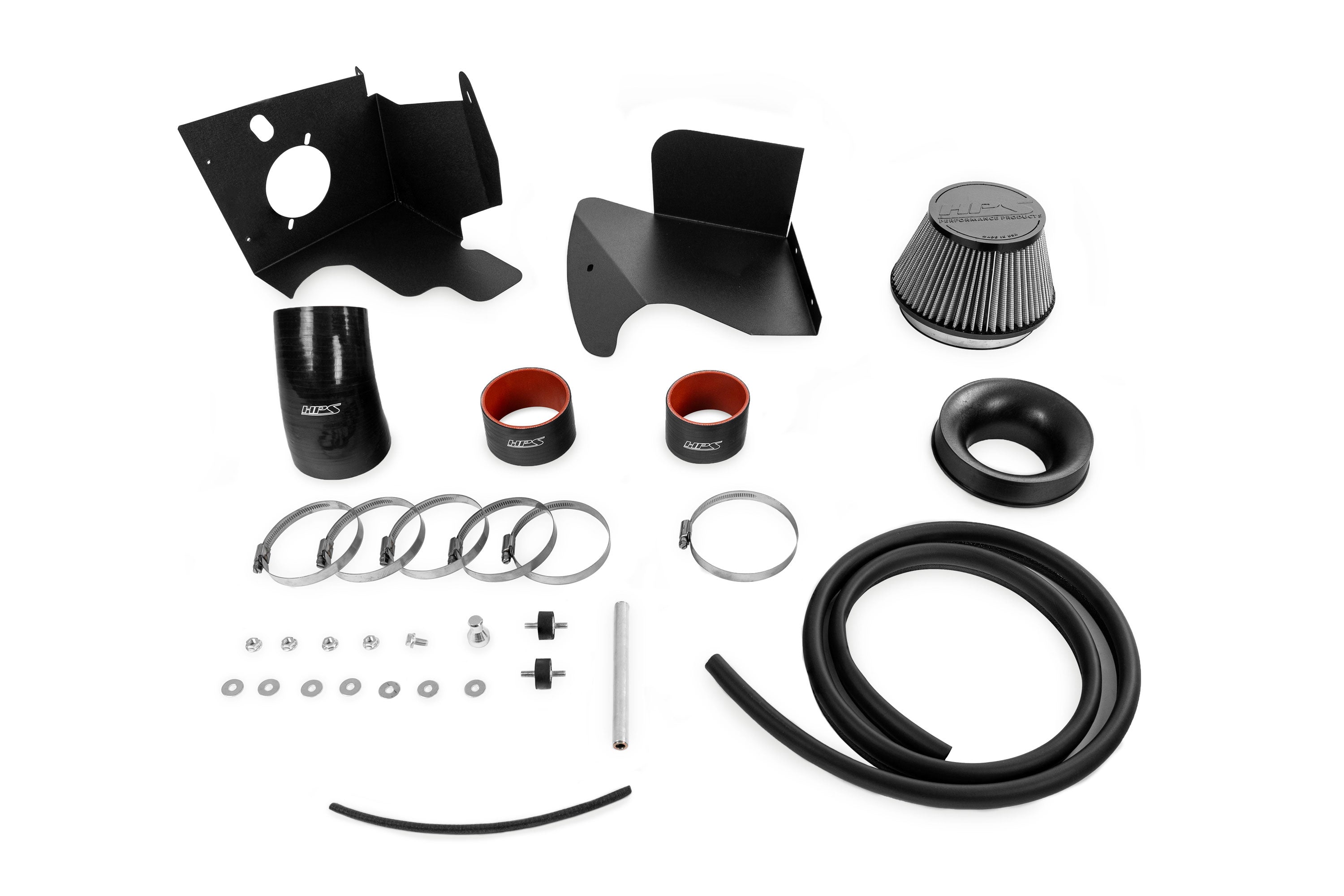 HPS Air Intake Kit with Heat Shield, 2021-2024 Kia K5 1.6L Turbo, 827-712