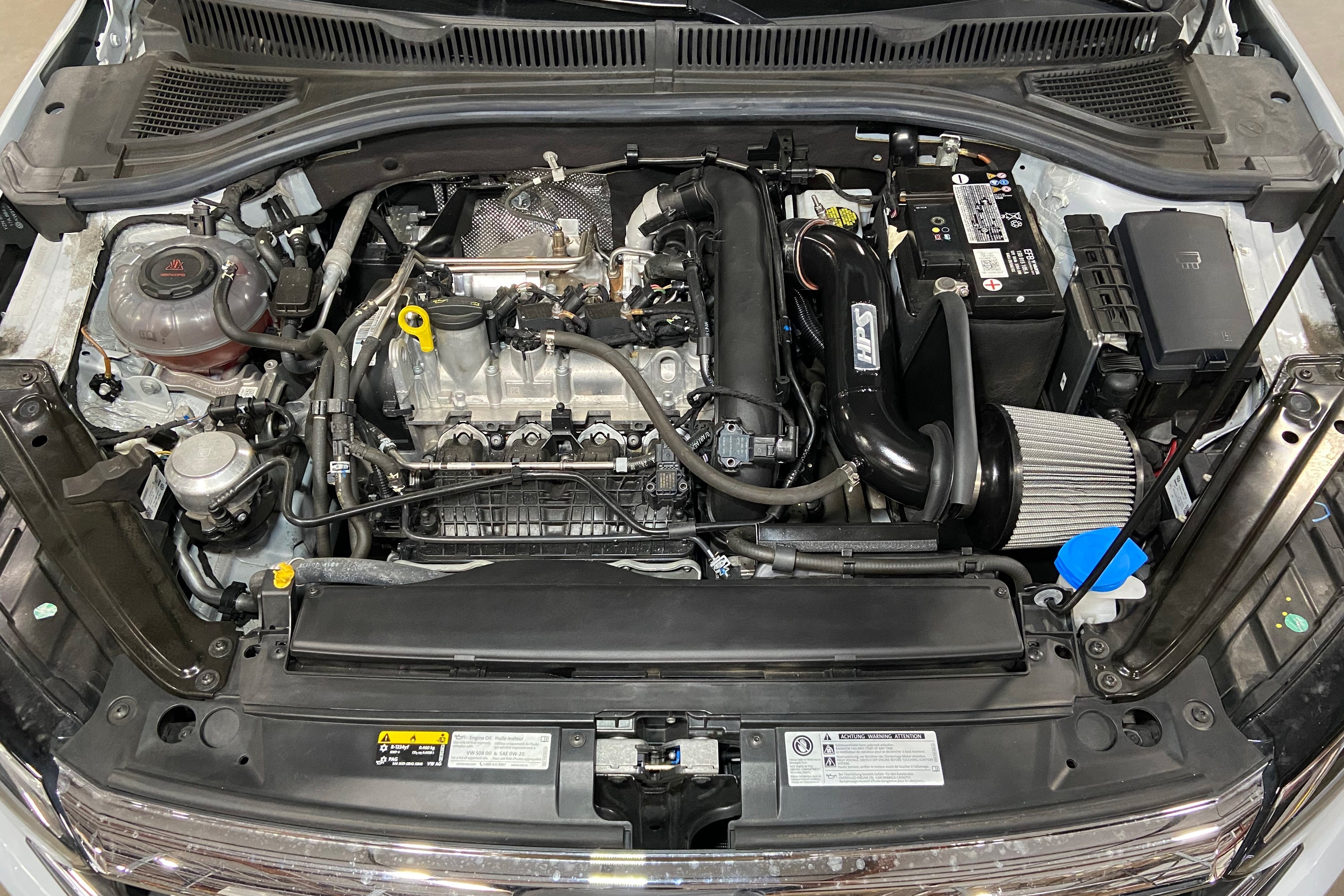HPS Air Intake with Heat Shield, Volkswagen 2019-2021 Jetta 1.4L Turbo, 827-714