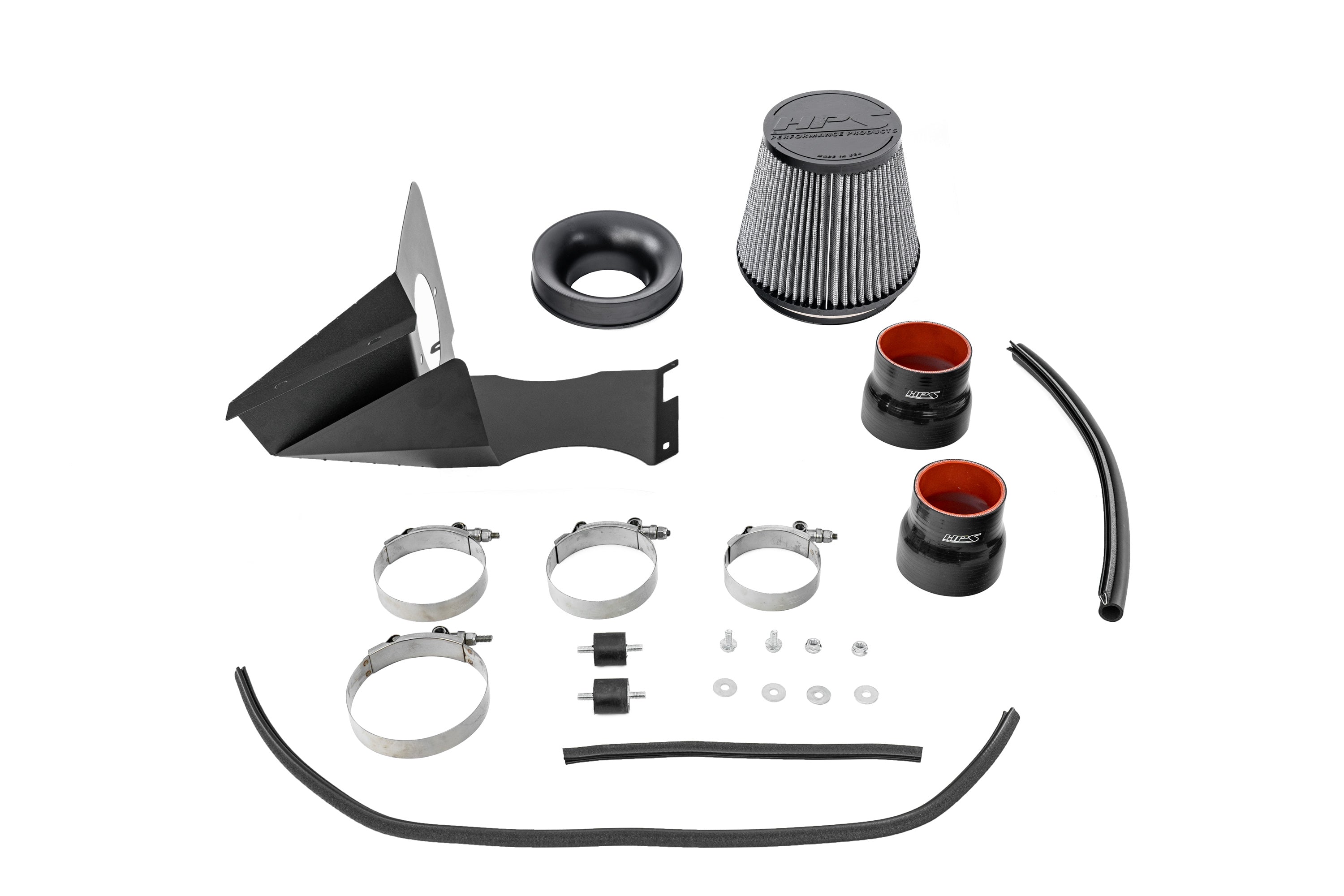 HPS Air Intake Kit Hyundai 2022-2023 Kona N 2.0L Turbo, Includes Heat Shield, 827-721