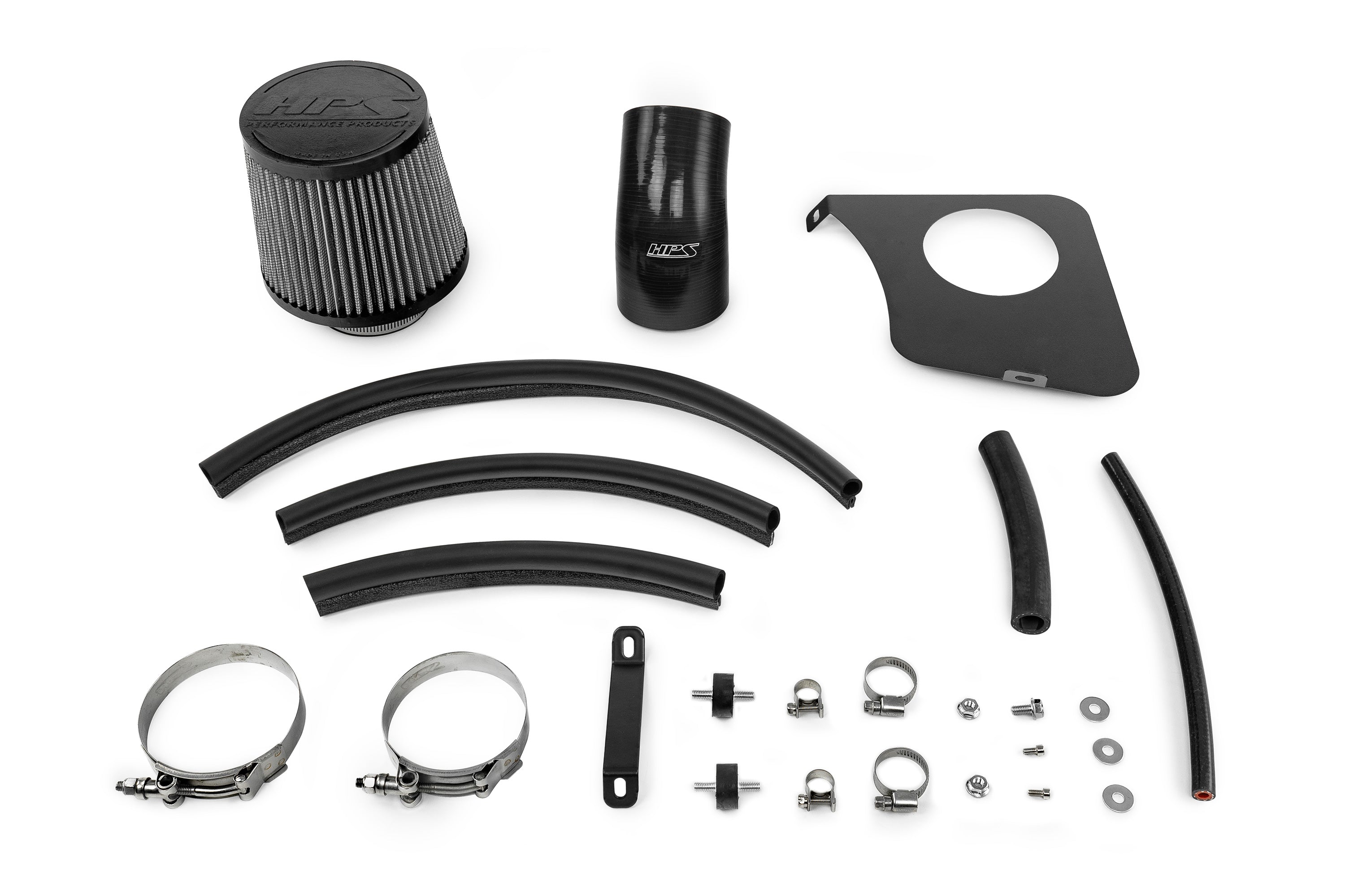 HPS HPS Air Intake Kit with Heat Shield, 2008-2012 Honda Accord 2.4L, 827-738