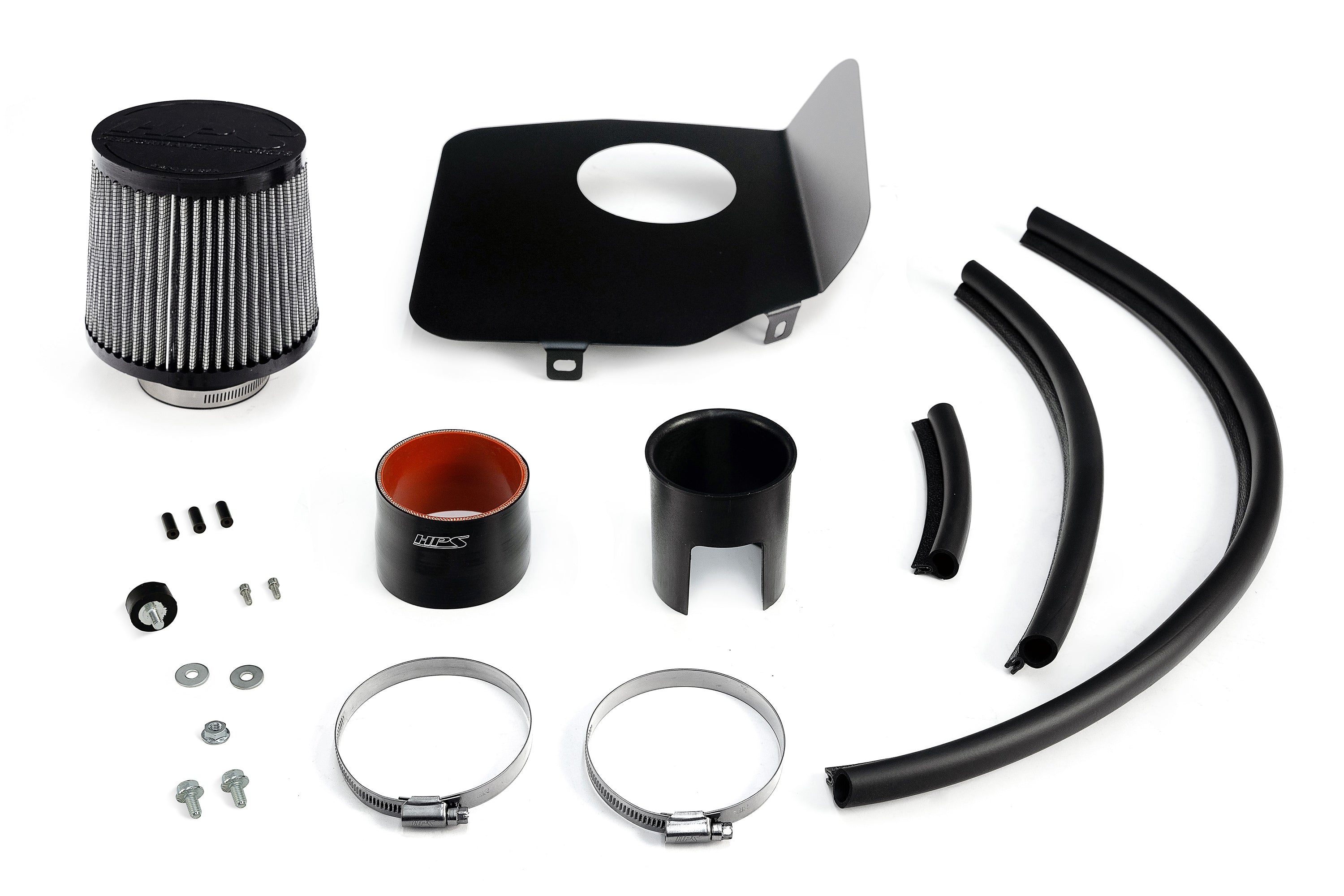 HPS Air Intake Kit with Heat Shield, 2006-2012 Toyota RAV4 3.5L V6, 827-740