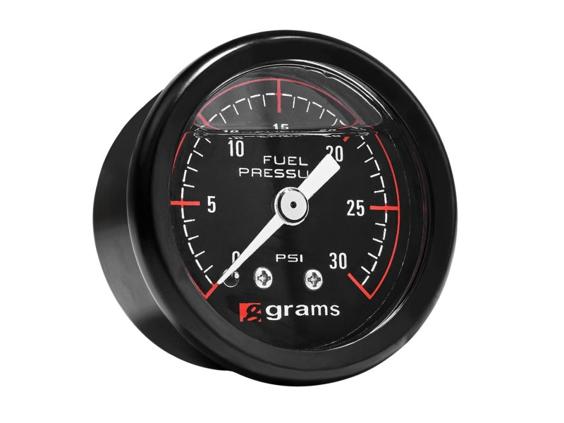 Grams Performance 0-30 Psi Fuel Pressure Gauge G2-99-0030 Photo - Primary