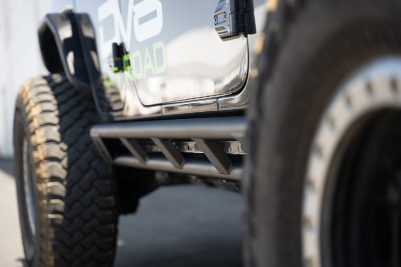 DV8 Offroad 18-23 Jeep Wrangler JL 4 Door FS-15 Series Rock Sliders SRJL-07 SRJL-07 Photo - Unmounted
