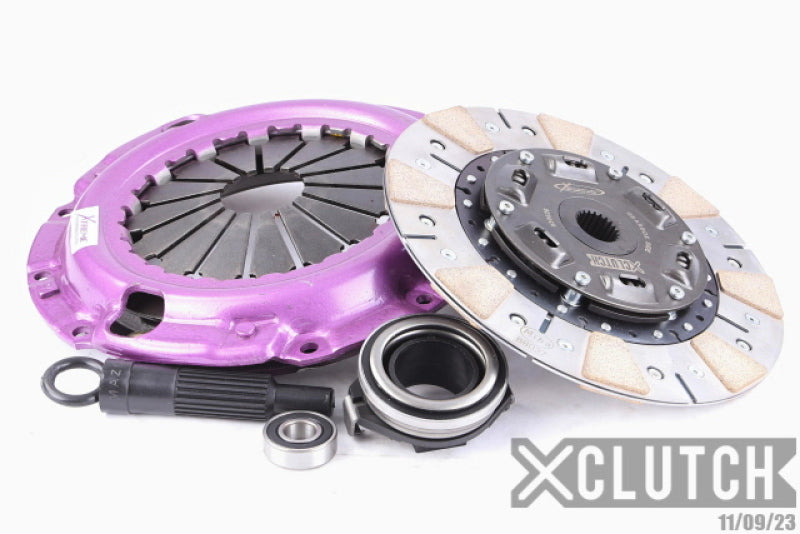 XCLUTCH 90-95 Mazda Protege LX 1.8L Stage 2 Cushioned Ceramic Clutch Kit XKFD23019-1C XKFD23019-1C Photo - Primary