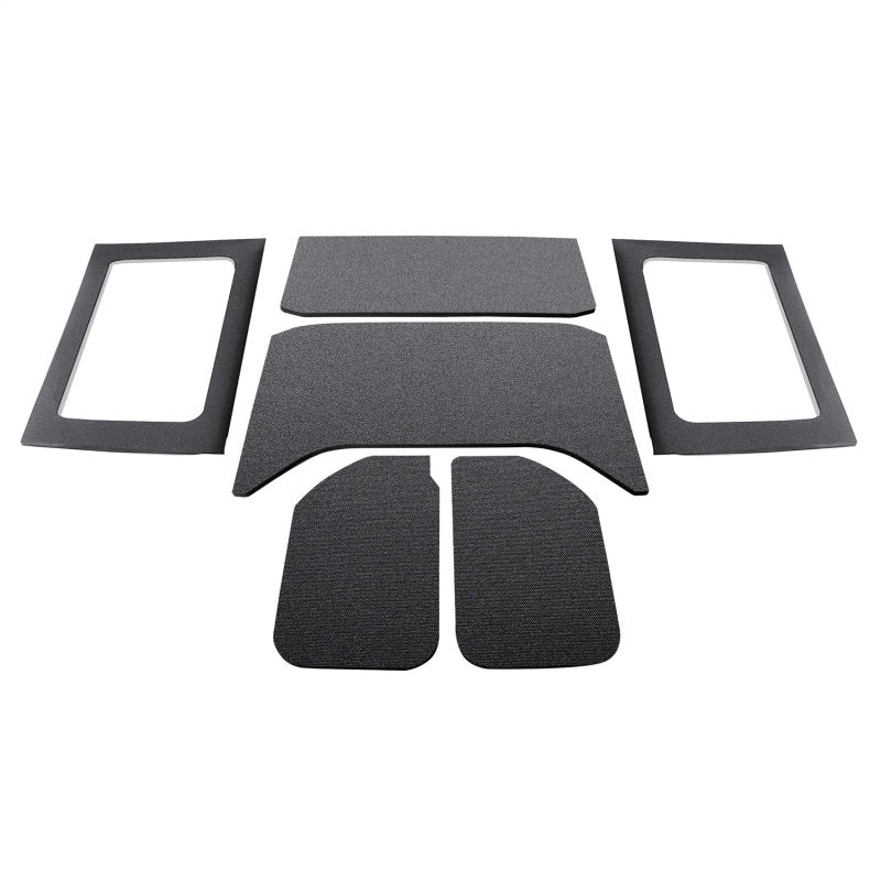 DEI 07-18 Jeep Wrangler JK 4-Door Headliner Complete Kit - Black 50290 50290 Photo - Primary