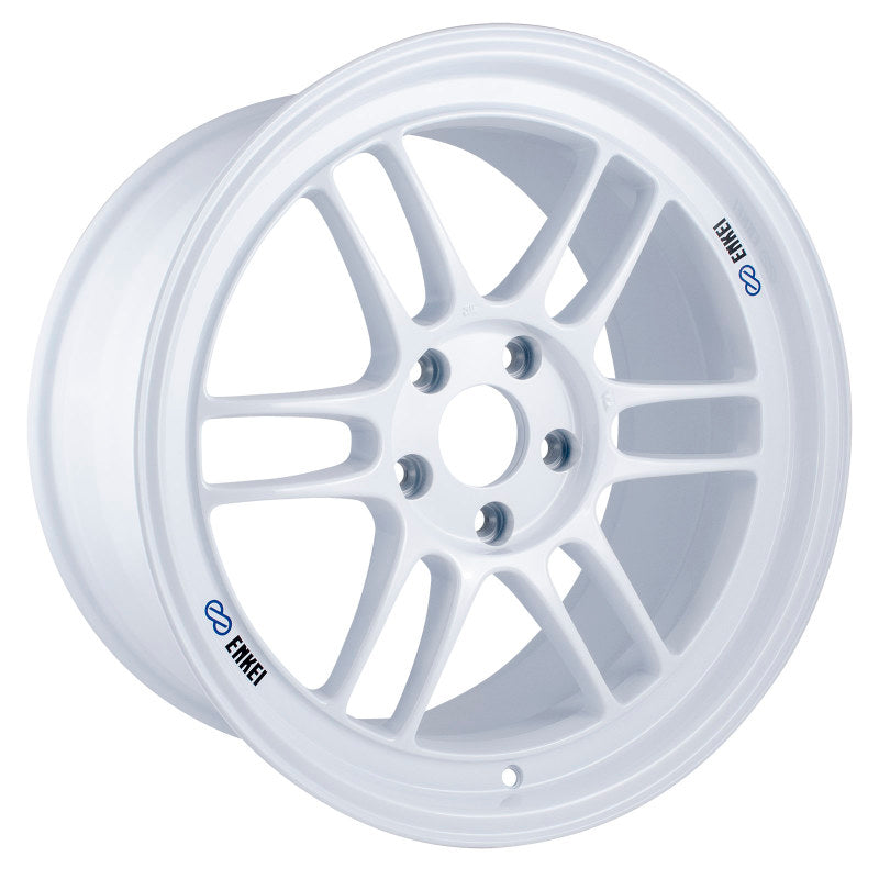Enkei RPF1 18x9.5 5x114.3 38mm Offset 73mm Center Bore Vanquish White Wheel (Special Order/ MOQ 40*) 3798956538WP 3798956538WP Photo - Primary