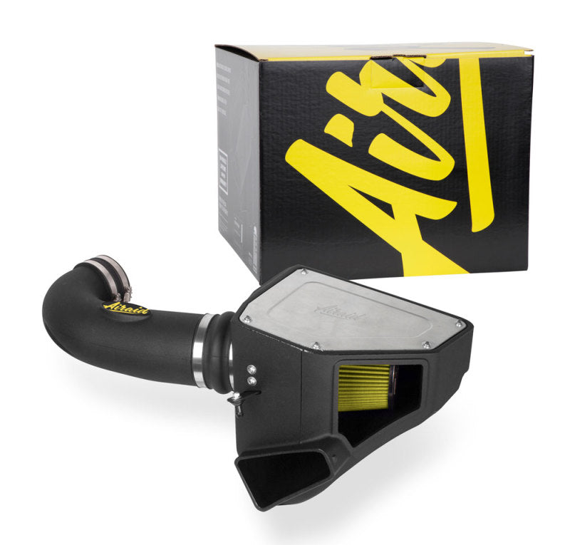 Airaid 16-20 Chevy Camaro SS 6.2L Intake System w/ Tube (Dry / Yellow Media) 255-333 255-333 Photo - out of package