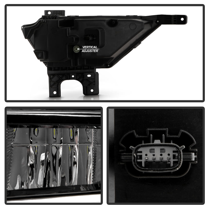 SPYDER 21-23 Ford F150 OEM Style Full LED Fog Lights w/ Switch FL-FF1502021-LED-C 9052255 9052255 User 2