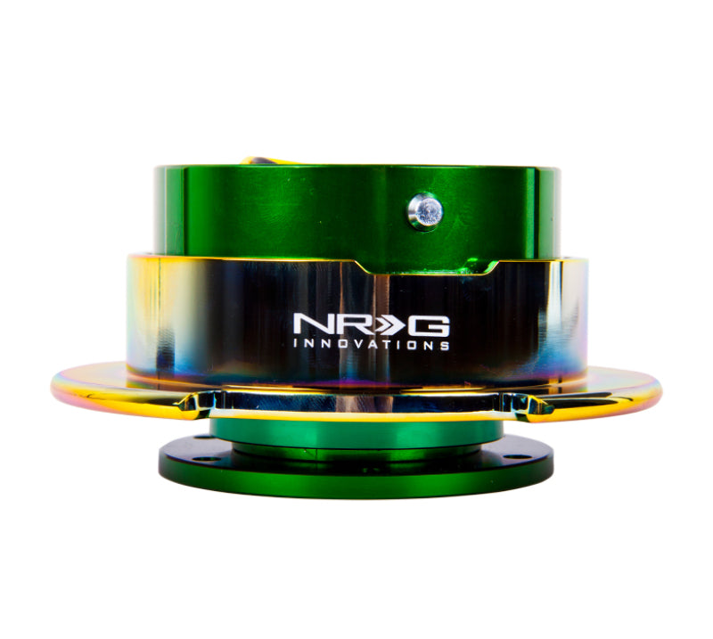 NRG Quick Release Gen 2.5 - Green Body / Neochrome Ring SRK-250GN/MC SRK-250GN/MC Photo - Primary