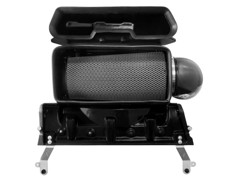 aFe 21-23 RAM 1500 TRX Track Series Carbon Fiber Cold Air Intake System w/ Pro 5R Filter 57-10022K 57-10022K Photo - Unmounted